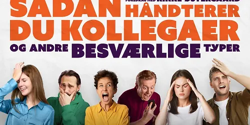 Sådan håndterer du kollegaer (og andre besværlige typer) foredrag med Rikke østergaard Aalborg
