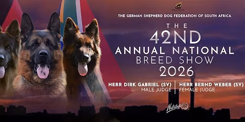 The German Shepherd Dog Federation of South Africa Annual National Breed Show 2026