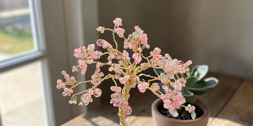 Beaded Cherry Blossom Tree