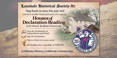 Lansdale Houses of Declaration Reading