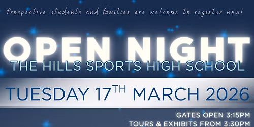 Open Night @ The Hills Sports