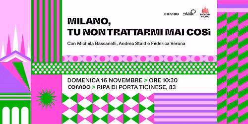 BOOKCITY | MILANO, TU NON TRATTARMI MAI COS\u00cc