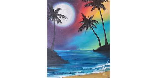 Rainbow Beach Sky - Paint and Sip in Houston | Classpop!\u2122