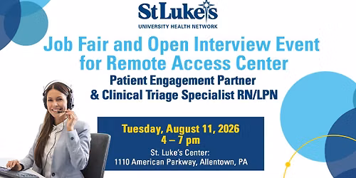 Job Fair and Open Interview Event for the Access Center
