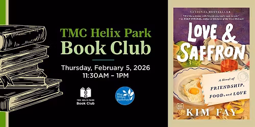 TMC Helix Park Book Club | Love & Saffron