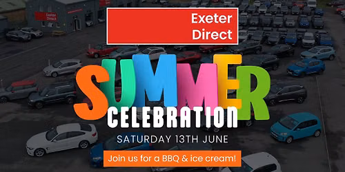 Exeter Direct Summer Celebration \u2014 One Day Only! \u2600\ufe0f