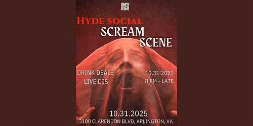 CLARENDON'S HYDE SOCIAL SCREAM SCENE HALLOWEEN BLOCK PARTY