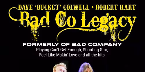 Bad Co Legacy at Crystal Grand Music Theatre
