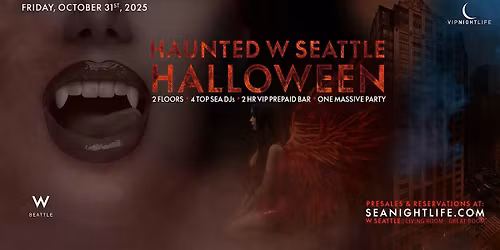 Haunted W Seattle Halloween Party