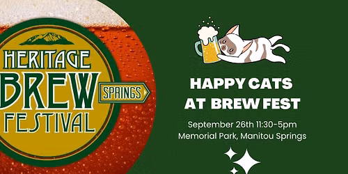 \ud83c\udf7b Happy Cats at Heritage Brew Festival \ud83d\ude3b