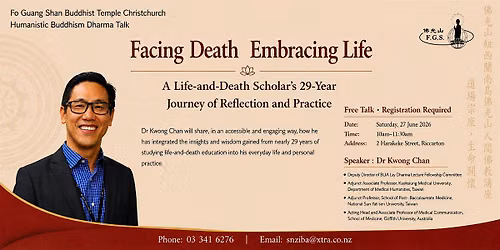 Facing Death, Embracing Life Talk