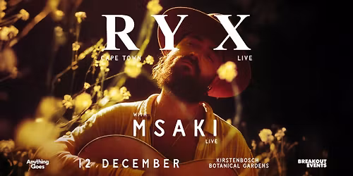 Ry X & Msaki - Live in Cape Town