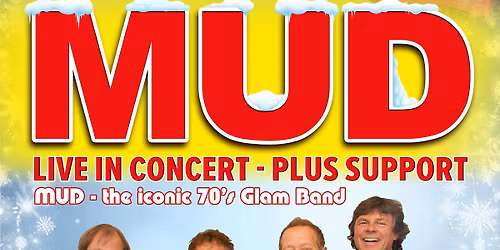 MUD plus support THE GLAM `N GLITZ BAND - GRANTHAM MERES LINCOLNSHIRE