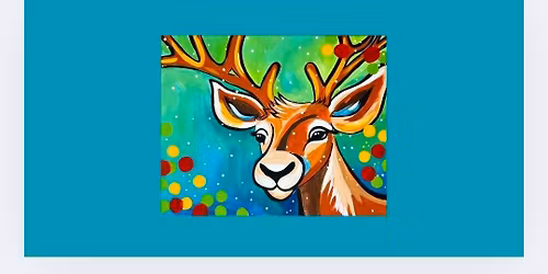 Kids Paint Night - Reindeer
