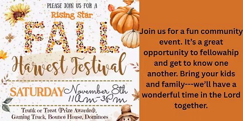 RISING STAR FALL FESTIVAL \ud83c\udf42\ud83c\udf41\u271d\ufe0f