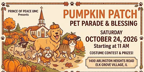 Pet Parade and Pet Blessing! (Costume Contest)