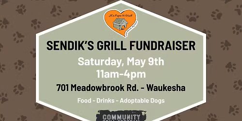 Sendik\u2019s Grill Fundraiser Benefiting JR's Pups-N-Stuff (Waukesha)