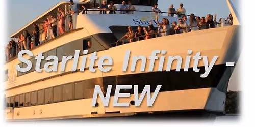 AUG. 4, TUES. \u2013 STARLITE INFINITY CLEARWATER LUNCHEON CRUISE