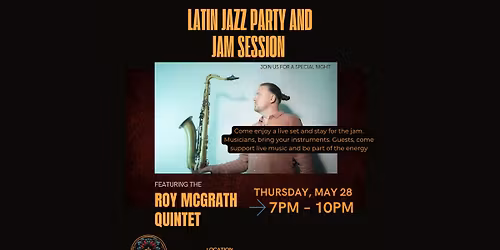Latin Jazz Night feat. Roy McGrath Quintet