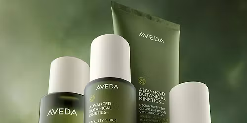 FREE Aveda mini facials!