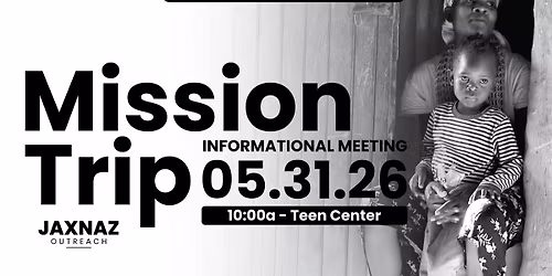 Kenya 2027 Mission Trip Information Meeting