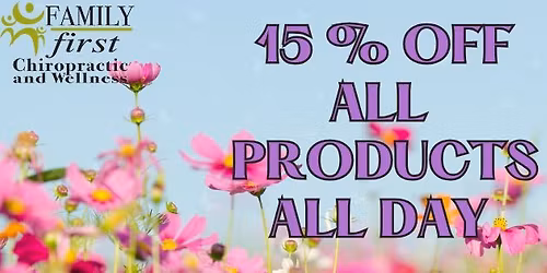 15% off day July 21