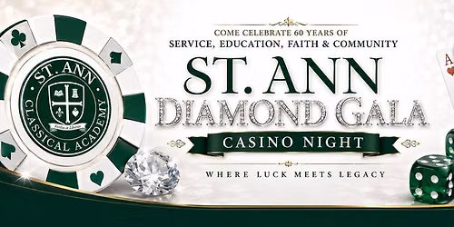 St. Ann Diamond Gala & Casino Night