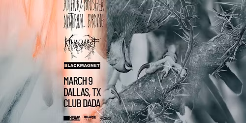 Author & Punisher w\/ King Yosef & Black Magnet | Club Dada