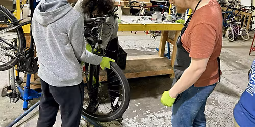 YMSL, NCL, BTC and  SLOBs volunteer event at the Bicycle Exchange