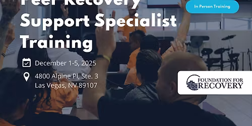 Peer Recovery Support Specialist Training