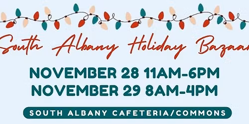 South Albany Boy\u2019s Basketball Fundraiser Holiday Bazaar