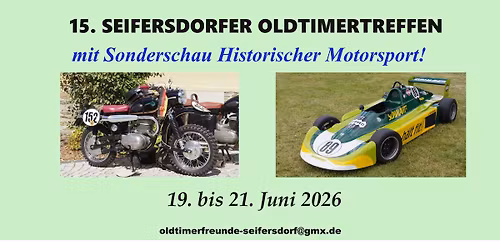 15. Seifersdorfer Oldtimertreffen