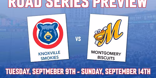 Knoxville Smokies at Montgomery Biscuits at Montgomery Riverwalk Stadium