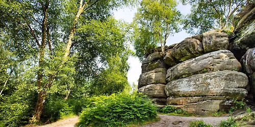 HIKE 21km Eridge - ancient Towering Rock formations and Manor Houses