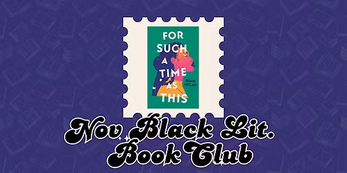 Black Lit. November Book Club