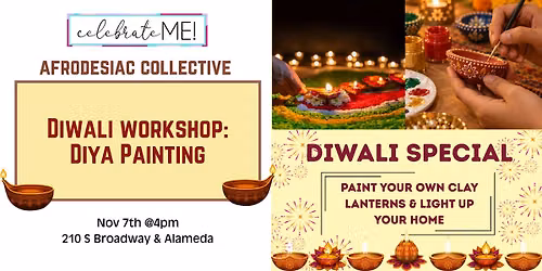 Diwali Workshop: Paint Your Own Diyas