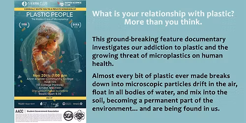 Screening of "Plastic People: The Hidden Crisis of Microplastics"