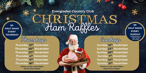 Christmas Ham Raffles | Everglades Country Club