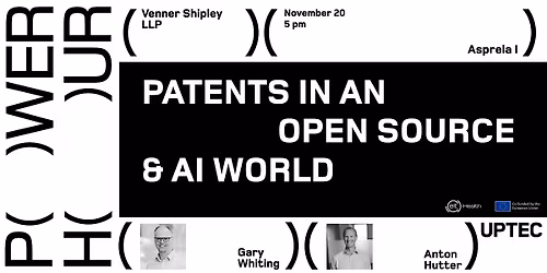 PowerHour #16  - Patents in an Open Source & AI World