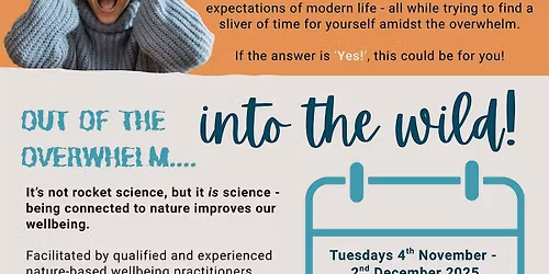 Out of the Overwhelm....Into the Wild!