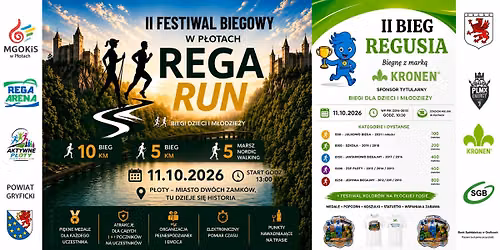 Festiwal Biegowy w P\u0142otach Rega Run