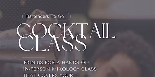 Cocktail mixing events