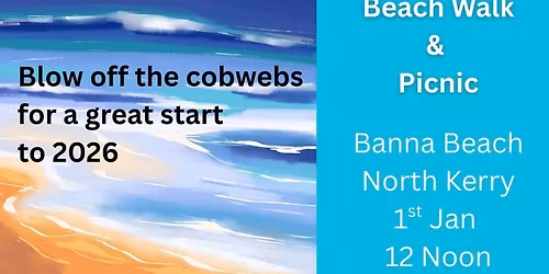 New Years Day Beach Walk and Picnic