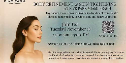 UltraSculpt Body Refinement & Skin Tightening | Five Park Miami Beach