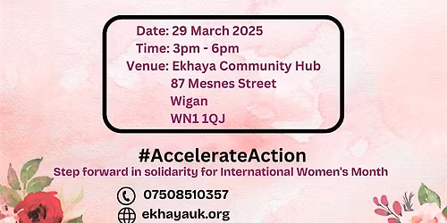 International  Women's Month Celebration