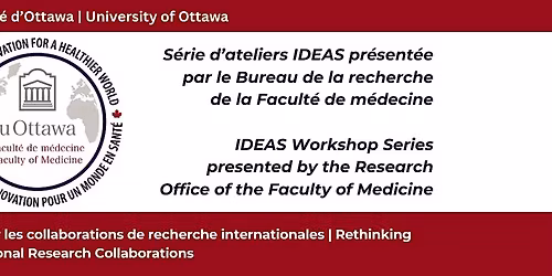 S\u00e9rie d\u2019ateliers IDEAS pr\u00e9sent\u00e9e par le Bureau de la recherche