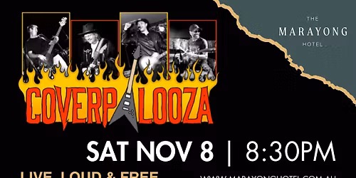 "COVERPALOOZA" LIVE & FREE @ Marayong Hotel!