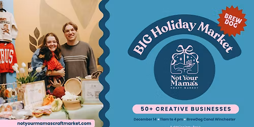 Not Your Mama\u2019s Holiday Craft Market at BrewDog\u2019s Santa Brunch