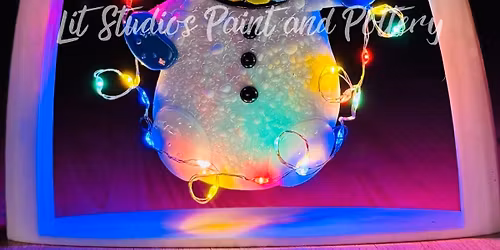 Snowman Shenanigans Art After Hours Fused Glass Class