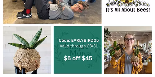 Workshop - Kokedama & Wall Mounted Art